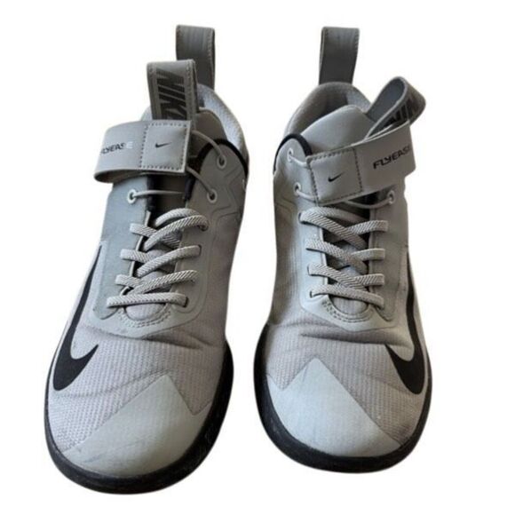 Nike Precision 4 FlyEase Size 6.5 Gray & Black - Picture 3 of 9